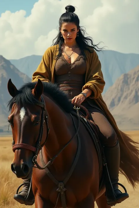 A greedy woman who rides 