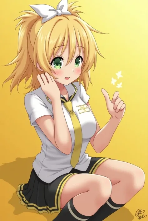 Kagamine Ren masturbating