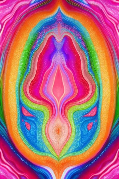 vagina,Vivid depiction of the vagina