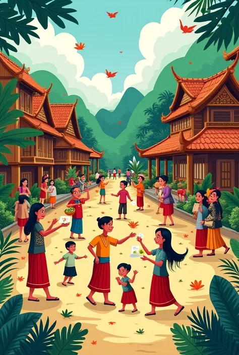 Malay culture in naive art

