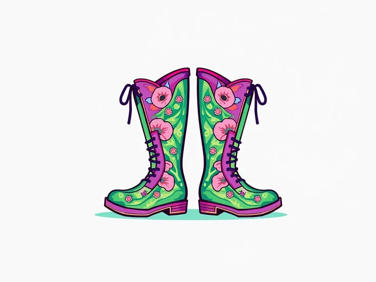 Logo Design Brief

Logo Name: Go Go Girls Travel

Style:

Inspired by the provided logo, featuring playful, vibrant, and adventurous elements.

Design should incorporate bold, colorful illustrations with a similar theme to the flower-patterned boots in the...