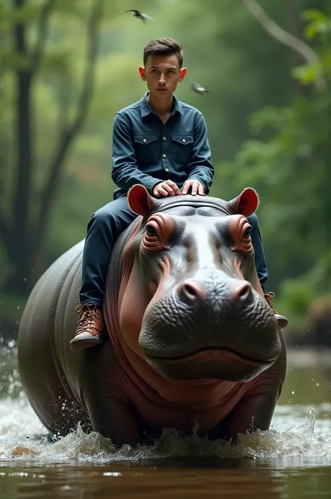 Vitalik ride a hippo