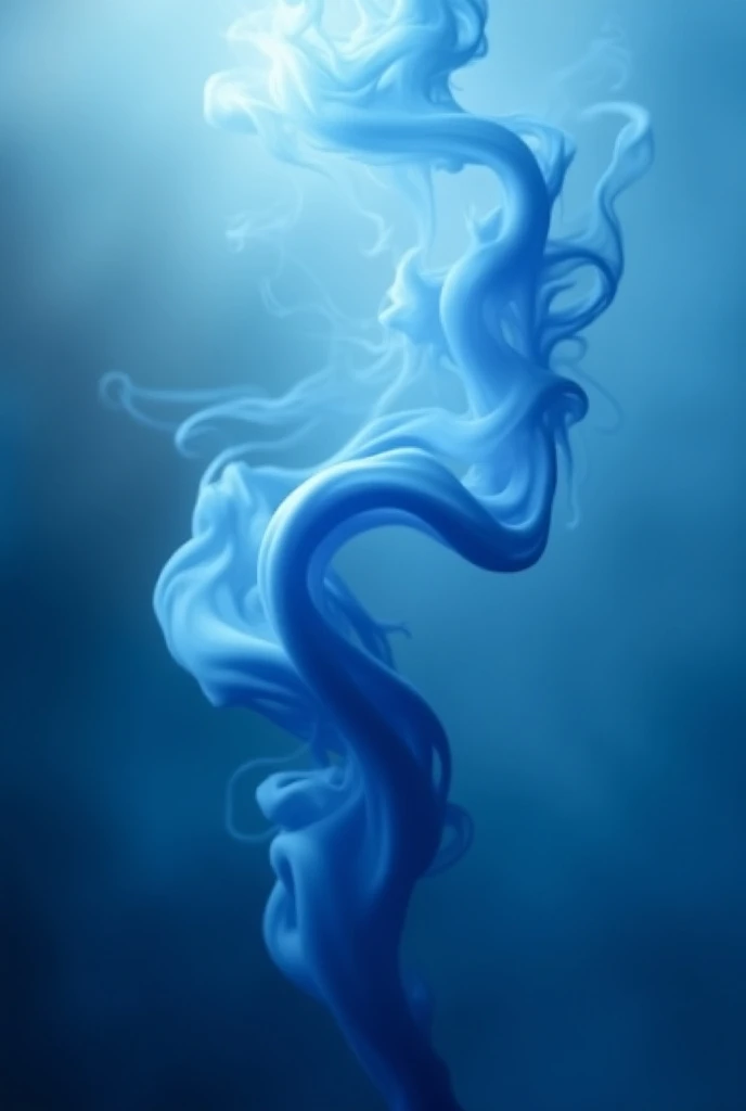 Dark blue smoke fade light background