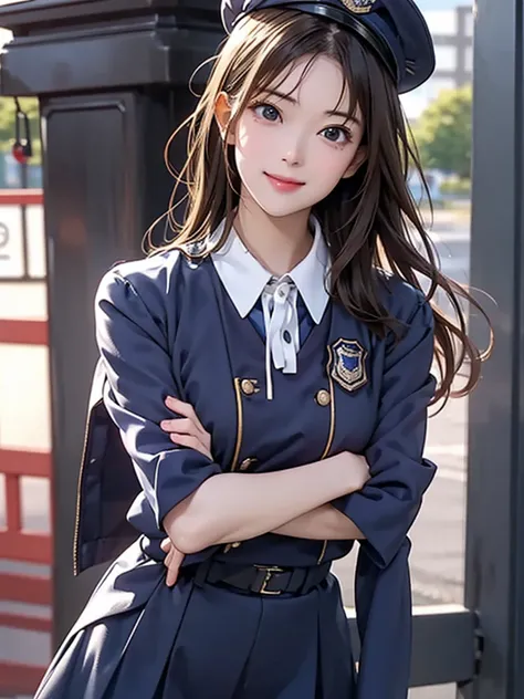  Hi-Res、8k、Best Quality、 Details、Semi-realistic anime、3D anime style、 smooth animated CG、 one girl 、 30 year old Japanese woman 、slim、Modeling、 shiny brown hair、 Detailsな顔、Beautiful and  Details、 glowing skin 、 Hard Focus 、 Film Grain 、 soft writing、 Im lo...