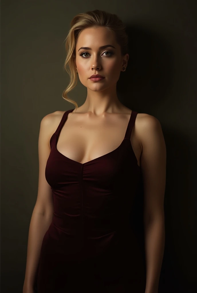 hot Jennifer lawrence in a seductive dress