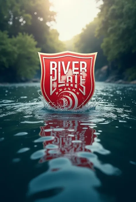 River plate cover and name Santiago 