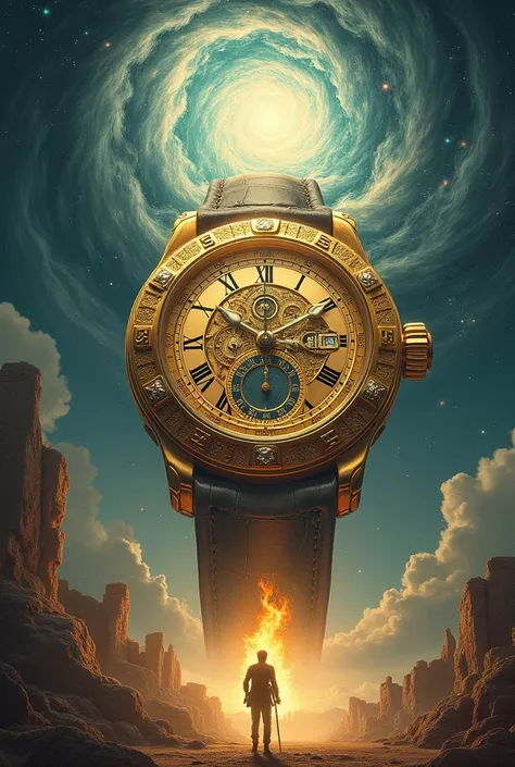 Poster of roman big watch relate to time travel