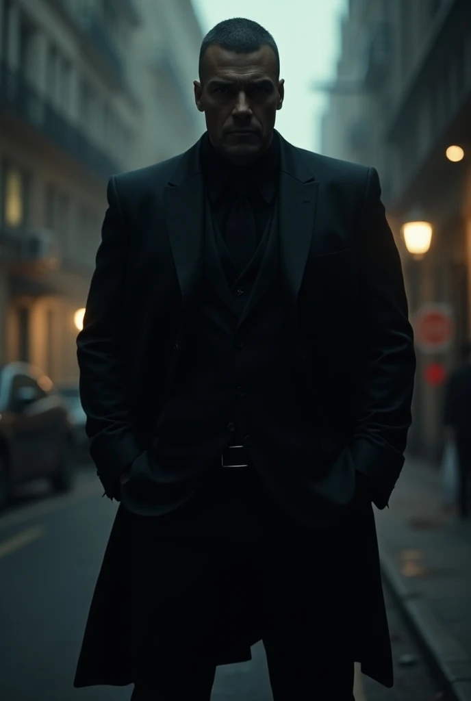 An antihero with a dark suit 
