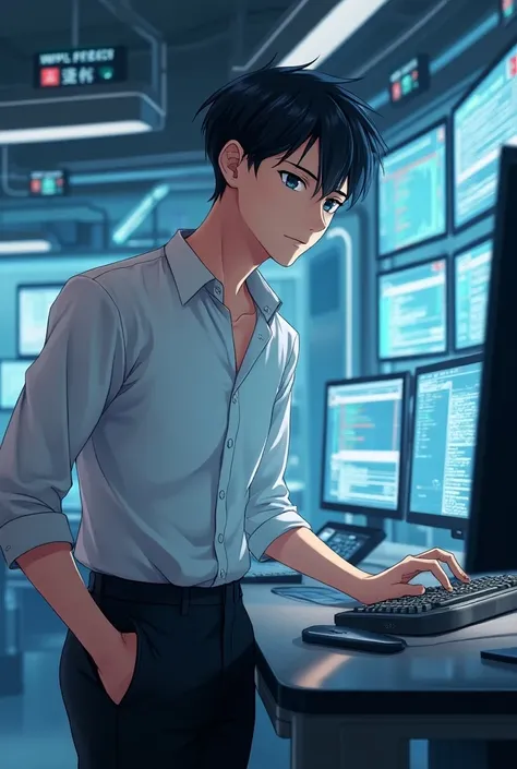 
 Systems Engineer 　male　　anime　young