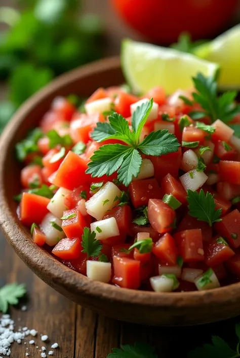 generate an image of a Colombian Pico de Gallo