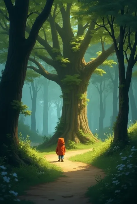  While walking ,  you hear a whisper in the trees .
magic tree: "hello, friends. Are you looking for something special? ?"
Powder: "Yeah!  We want to find the place where the magic light shines."
Thomas: " is it safe ?"

