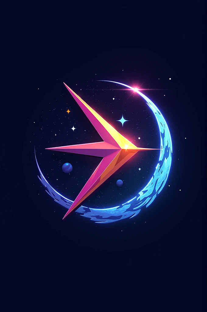 Create a logo of my channel "StarlightGamertz"