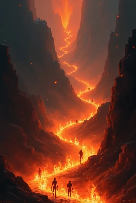 Fire trolls guide you along the path of the red flame away from the dangers of the kingdom.