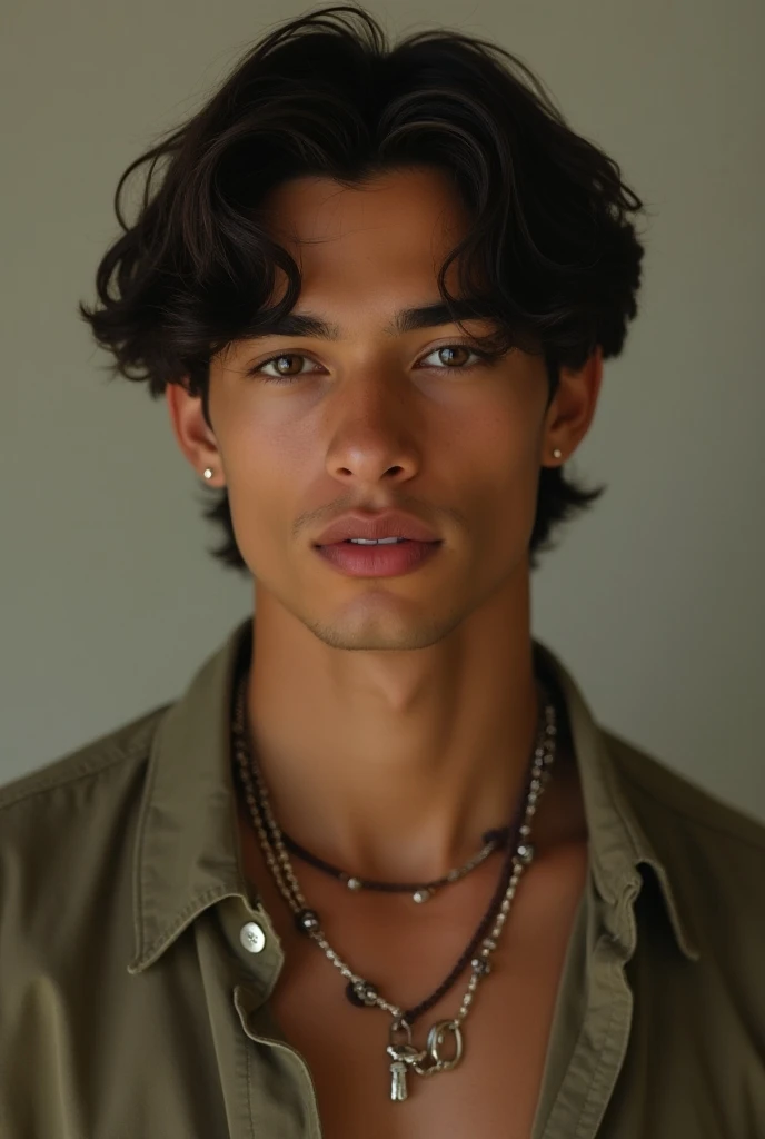  Young man who has a unique and striking beauty that reflects his diverse origins and his care for his appearance. His presence is remarkable,  conveying elegance and charm in any environment .

Physical Characteristics Height: 1,68 meters,  with impeccabl...