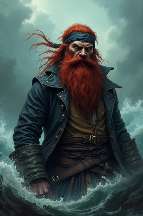 A mad pirate red beard