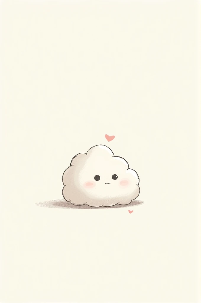 A sketch of a marshmallow 