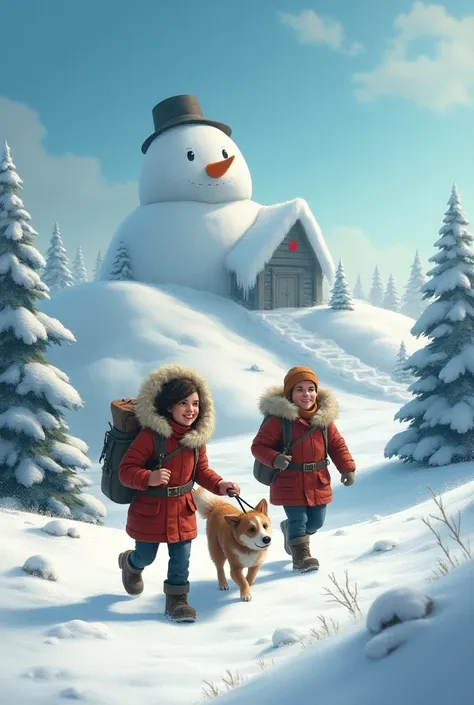 Bad Snowman 
Christmas is stolen 
Two ren and their dog 
Take back Christmas 
delivering the last gift