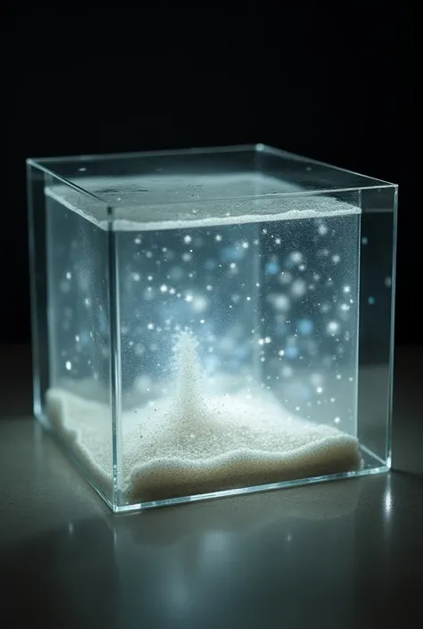 The “Time” exhibition will feature an interactive art object called
“The Synergy of Moments”.  This is a ,  installation consisting of several transparent ones
glass cubes ,  each of which is filled with small grains of sand ,  illuminated
with soft light ...