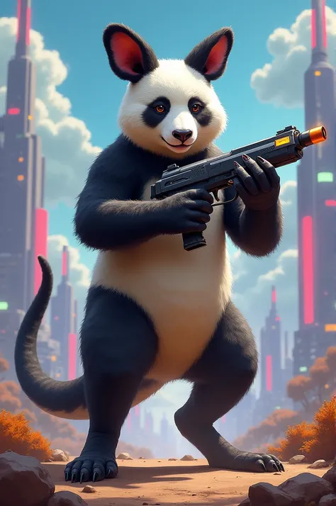 Kangaroo panda pistol 