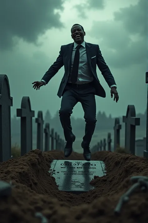 Chris rock dancing on will smith’s grave