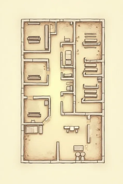  GIVE ME A 2D PLAN THAT HAS THESE CONSIDERATIONS Reception and Storage of Raw Materials

Location:  Left side or near the main entrance of the plant .
sequence:  First area of the plant ,  allowing the unloading of raw materials without interfering with ot...