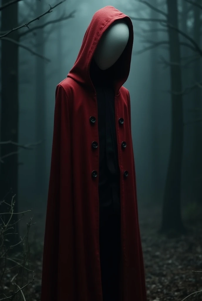 I want the Slenderman with the Christmas Riding Hood and the flashing light blinks