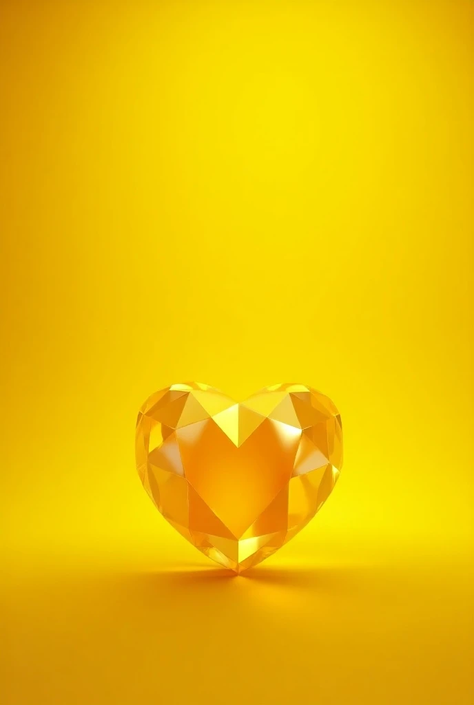 gem、 imaginary、heart、The whole thing is yellow