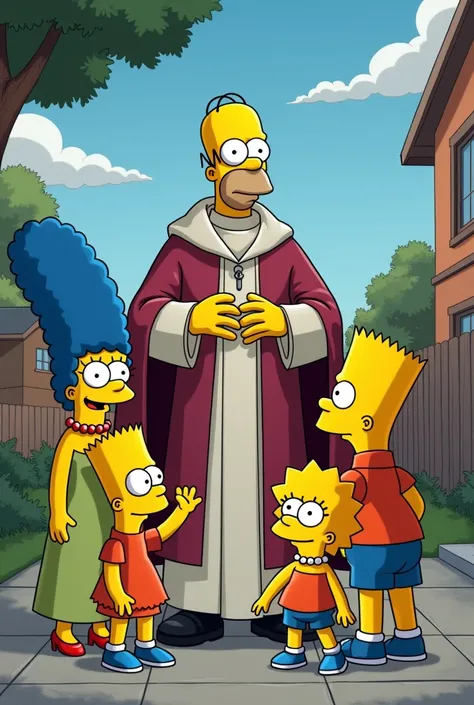 don bosco con los simpson