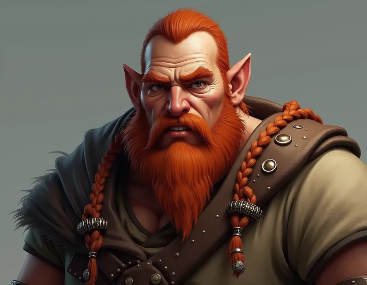  Eivor is a dwarf of typical height for his race ,  measuring about 1 ,50 m,  with a robust and firm physique , weighing 65 kg .  His face is marked by deep expression lines that reveal his age and wisdom ,  in addition to a pair of penetrating brown eyes ...