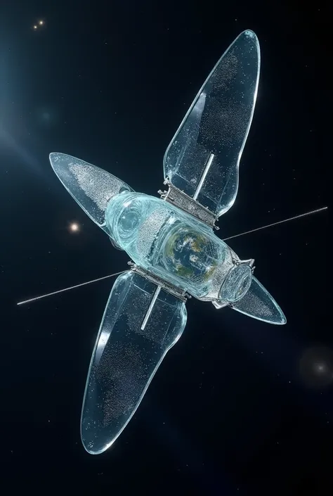 Make a satellite out of glass