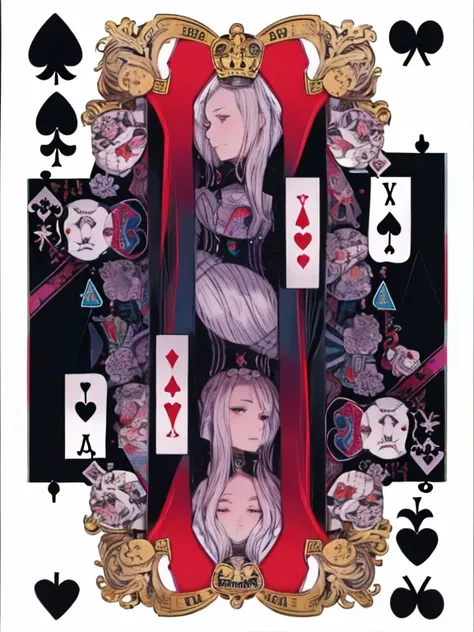 Playing card、Queens Card、