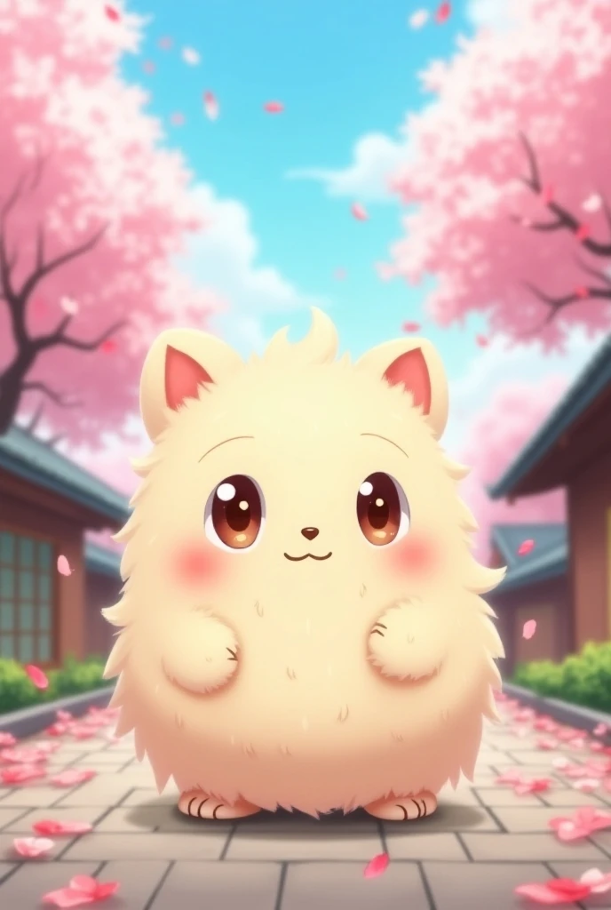 A pet, for a website about Japanese anime