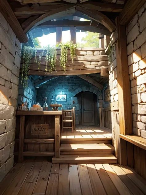  Common Cave Taverns in Games,Cave Inn Reception 