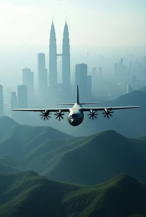 C130H at KLCC mountain