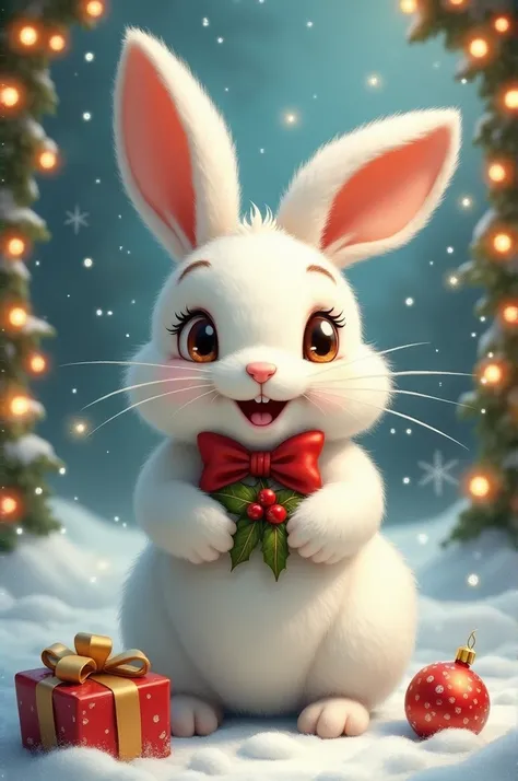 Christmas Bunny 