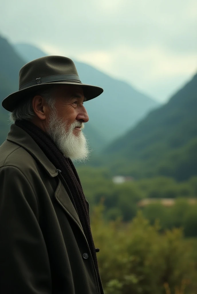  From the distance,  his grandfather smiles in silence ,  grateful for the sacrifice of his granddaughter and for the secret of the valley ,  that remains safe in the memories of those who have known him )