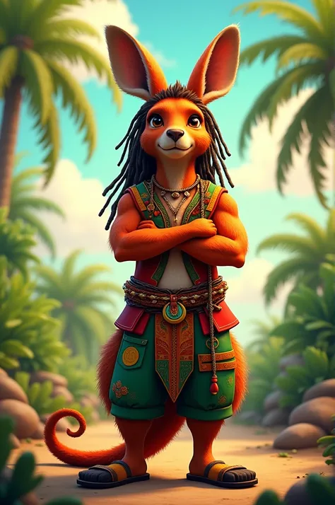 Rasta kangaroo 