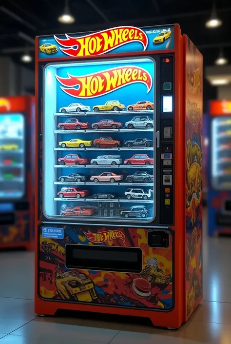 Hotwheels vending Machine