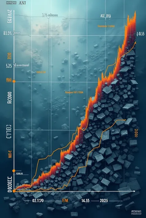 a graph of decline from 3 .5%  in 2020 with economic losses of 20 trillion dollars