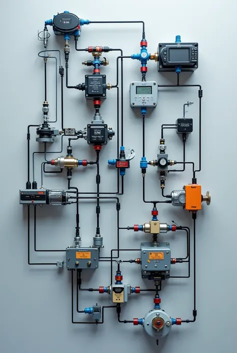 . Design a pneumatic circuit that complies with the following State-Phase diagram