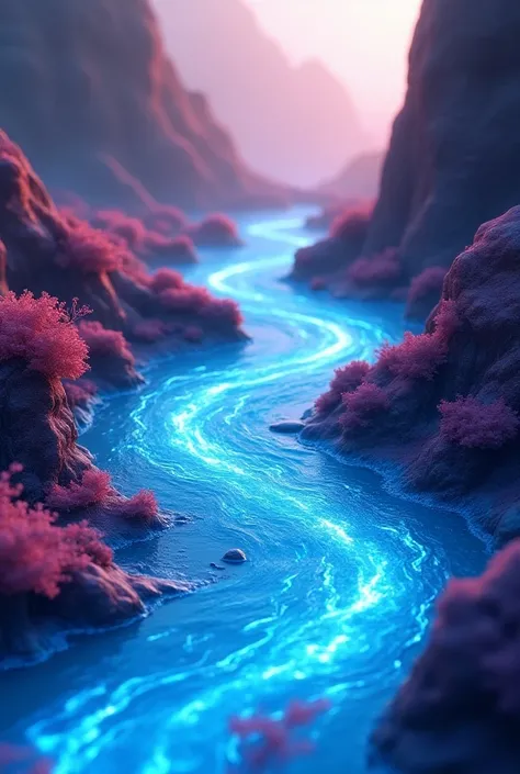 Animated Oxygen River