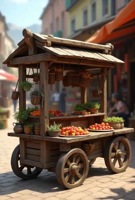 Wooden cart plans to sell 
