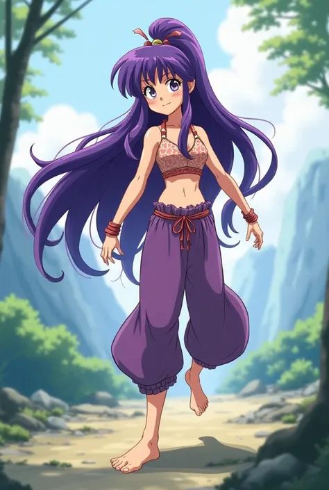 You can draw a ranma ½ shampoo but please make sure she is barefoot 