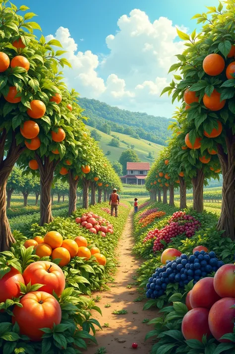 a fruit farm