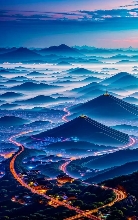 Spectacular views, Future Cities ,god秘的,  Vivid , is glittering, magic ,  surrealism,god々Shii, 素晴らShii, The little star ,美Shii景色, Inspiring Scenery, Spectacular Scenery ,Breathtaking Scenery ,素晴らShii風景, Emotionally Shaking Scenery,Charming landscape,Impres...