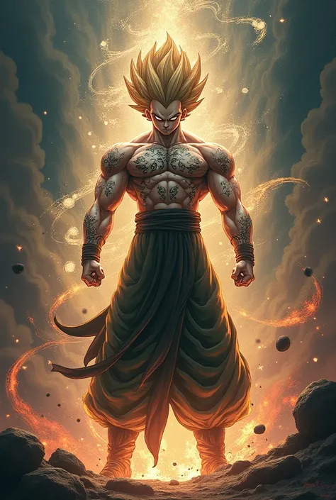 Vegeta in his version of faith