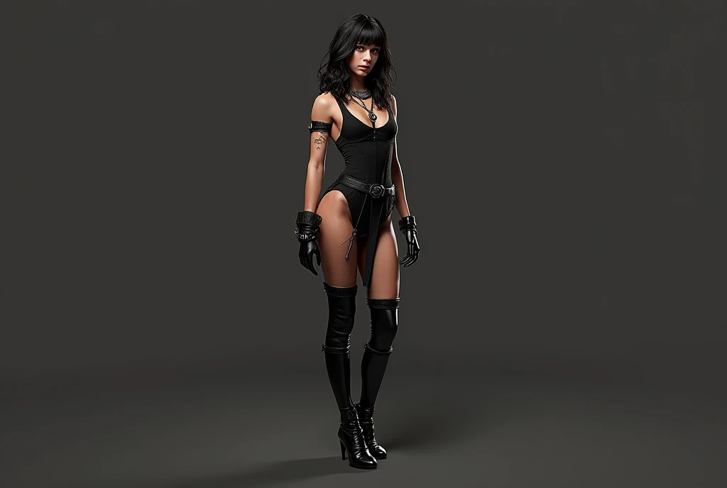 original character, full body sexy, cool outfit