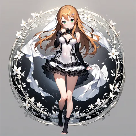 (1 girl),(Alone),

(masterpiece)、 High Quality 、intricate details、
( high contrast:1)、Gray background、Grey Room、
( Head to Toe :1.5、full body view:1.5)、At the center:1.0、

(Kirino Takasaka)、(kirino kousaka)、
( so beautiful:0.9)、( very cute :0.9)、
(round fa...