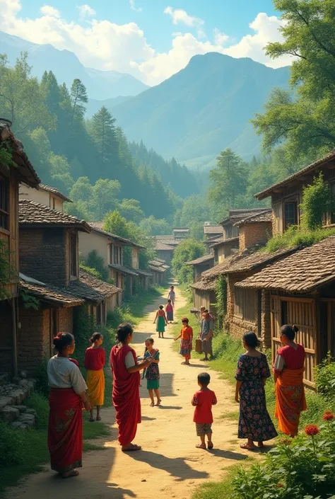 Nepali Movie 12 Village Image