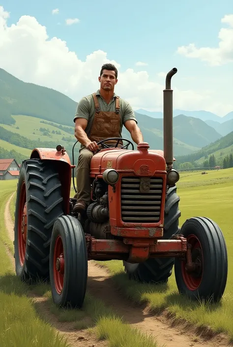 Capital Tractor drawing to farmar Ronaldo image 